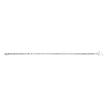 Luminesce Lab Grown 1 Carat Diamond Tennis Bracelet in Sterling Silver