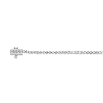 Luminesce Lab Grown 2 Carat Diamond Classic Bracelet in 9ct White Gold