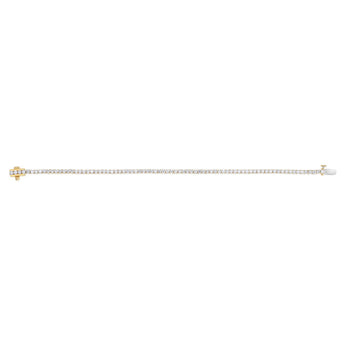 Luminesce Lab Grown 3 Carat Diamond Classic Bracelet in 9ct Yellow Gold