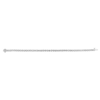 Luminesce Lab Grown 9 Carat Diamond Classic Bracelet in 9ct White Gold