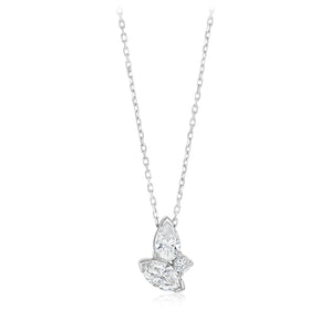 Luminesce Lab Grown 1/2 Carat Diamond Pendant on 9ct White Gold