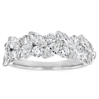 Luminesce Lab Grown 2 Carat Diamond Ring in 9ct White Gold