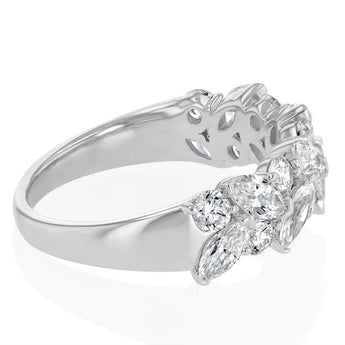 Luminesce Lab Grown 2 Carat Diamond Ring in 9ct White Gold