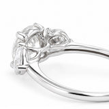 Luminesce Lab Grown 2.60 Carat Diamond Trilogy Ring in Sterling Silver