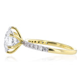 Luminesce Lab Grown 2.50 Carat Diamond Ring in 9ct Yellow Gold
