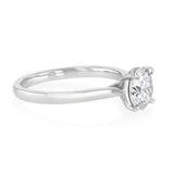 Luminesce Lab Grown 1.50 Carat Diamond Solitaire Ring in Sterling Silver