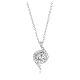 Luminesce Lab Grown 1/3 Carat Diamond Pendant in Sterling Silver