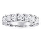 Luminesce Lab Grown 3 Carat Diamond Eternity Ring in Sterling Silver