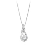 Luminesce Lab Grown 1/3 Carat Diamond Pendant in Sterling Silver
