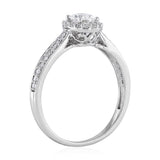 Luminesce Lab Grown 1/3 Carat Diamond Pendant in Sterling Silver