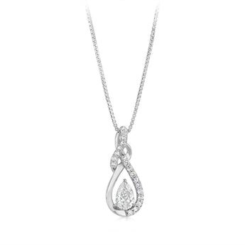 Luminesce Lab Grown 0.62 Carat Diamond Ring in Sterling Silver