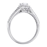 Luminesce Lab Grown 3/4 Carat Diamond Ring in Sterling Silver