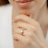 Luminesce Lab Grown 1.2 Carat Bezel Diamond Ring in 9ct Yellow Gold
