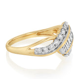 Luminesce Lab Grown 3/4 Carat Diamond Ring in 9ct Yellow Gold