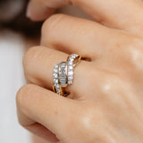 Luminesce Lab Grown 3/4 Carat Diamond Ring in 9ct Yellow Gold