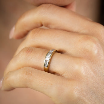 Luminesce Lab Grown 0.70 Carat Diamond Ring in 9ct Yellow Gold