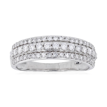 Luminesce Lab Grown 1/2 Carat Diamond RIng in 9ct White Gold