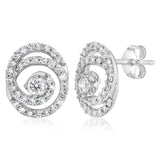 Luminesce Lab Grown 0.40 Carat Diamond Stud Earrings in 9ct White Gold
