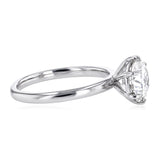 Luminesce Lab Grown 1.70 Carat Diamond Solitaire Ring in Sterling Silver