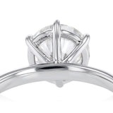 Luminesce Lab Grown 1.70 Carat Diamond Solitaire Ring in Sterling Silver