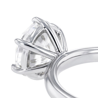 Luminesce Lab Grown 1.70 Carat Diamond Solitaire Ring in Sterling Silver