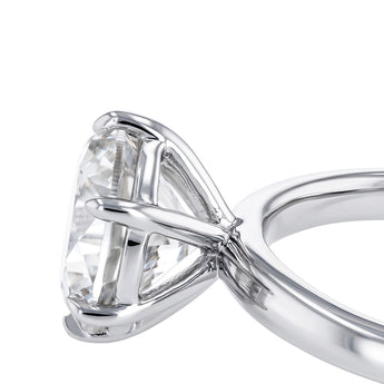 Luminesce Lab Grown 1.70 Carat Diamond Solitaire Ring in Sterling Silver