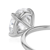 Lumiensce Lab Grown 2 Carat Diamond Solitaire Ring in 9ct White Gold
