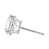 Luminesce Lab Grown 6 Carat Diamond Solitaire Stud Earrings in Sterling Silver
