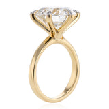 Luminesce Lab Grown 8 Carat Diamond Brilliant Solitaire Ring in 9ct Yellow Gold