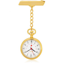 Load image into Gallery viewer, Ellis &amp; Co Gold Tone Nurses FOB Watch