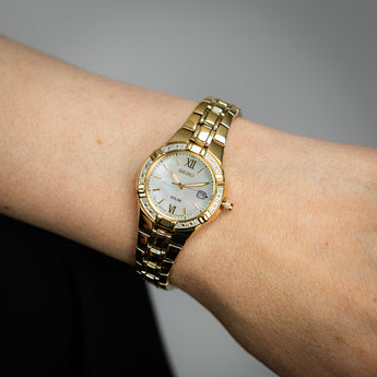 Seiko SUT428P Solar Diamond Set