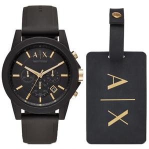 Armani Exchange Outerbanks AX7105 Chronograph Gift Set