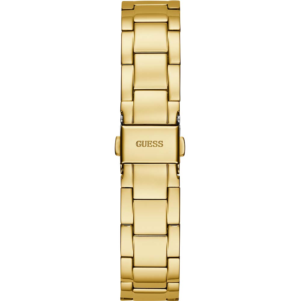 Guess GW0300L2 Quattro Clear Gold Tone Womens Watch