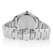 Load image into Gallery viewer, Ellis &amp; Co Eva Glitz Stainless Steel Band Womens Watch
