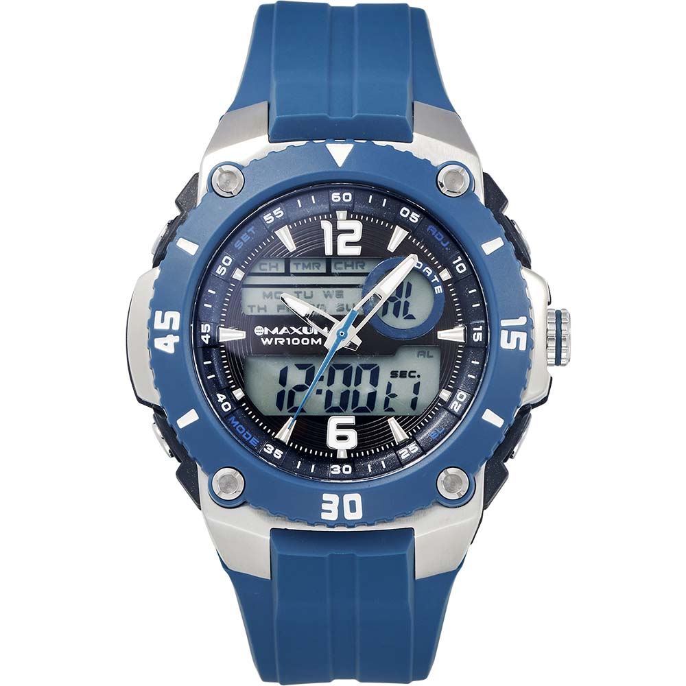 Maxum Maverick X2001G1 Blue Mens Watch
