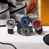 G-Shock GM2100-1A Metal Covered Silver 'CasiOak'
