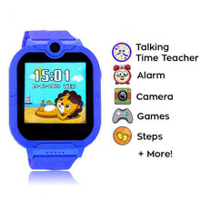 Load image into Gallery viewer, Active Pro Little Einstein Talking Time Teacher Kids Blue Smart Watch