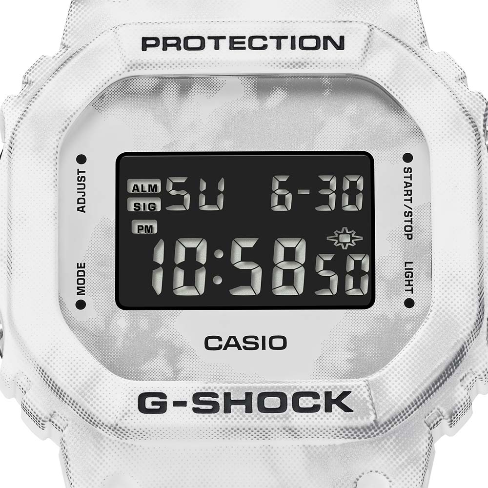 G-Shock DW5600GC-7D Grunge Snow Camo