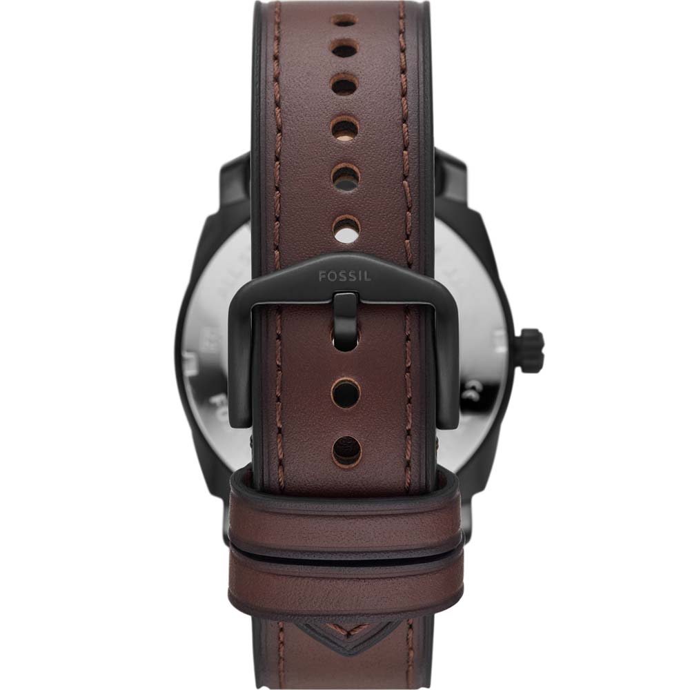 Fossil FS5901 Machine Brown Leather Mens Watch