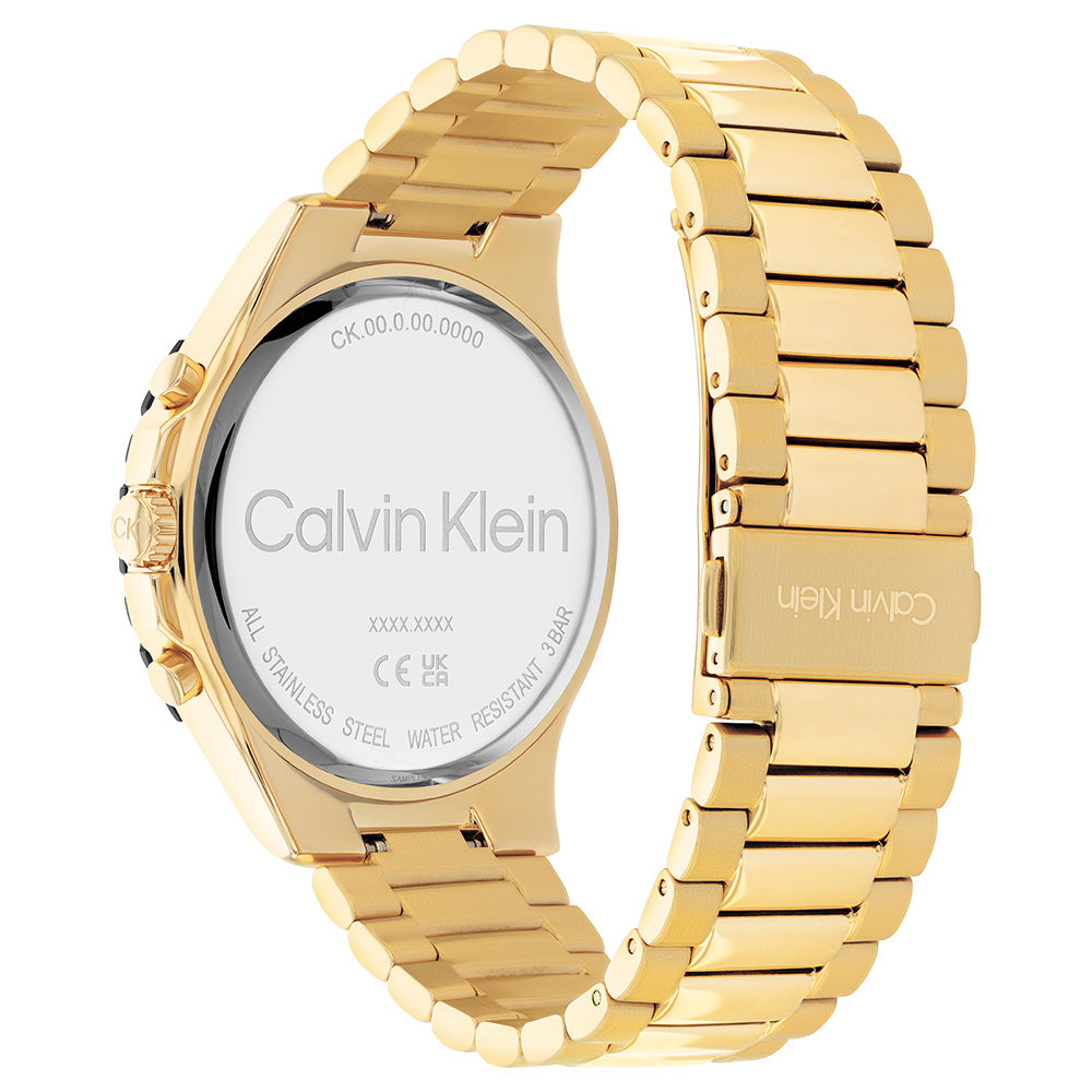 Calvin Klein 252000116 Sport Gold Tone Mens Watch