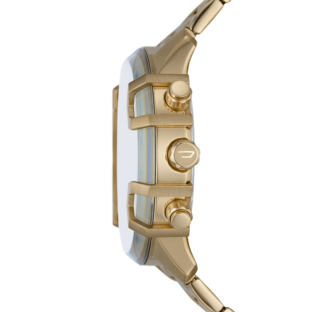 Diesel DZ4595 Griffed Gold Tone Mens Watch