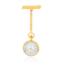 Load image into Gallery viewer, Ellis &amp; Co Nurses Fob Gold Plated Watch