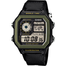 Load image into Gallery viewer, Casio Youth Series AE1200WHB-1B World Time