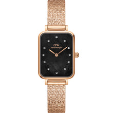 Load image into Gallery viewer, Daniel Wellington DW00100579 Lumine Black Mother of Pearl Womens Watch