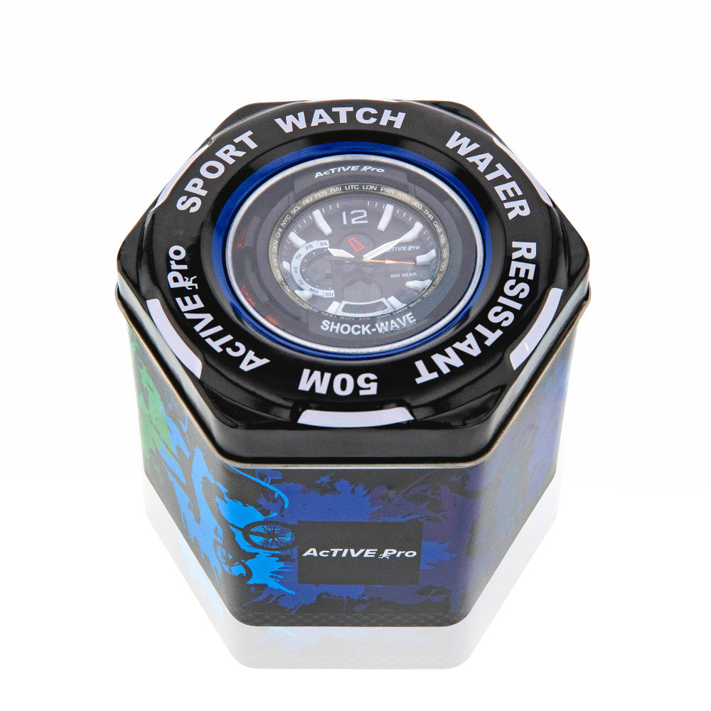 Active Pro 1702 Black Digital Sports Watch
