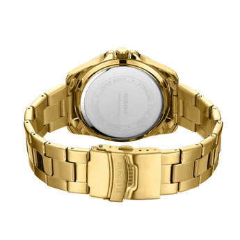 Harison Levi Sports XM566Y Gold-Plated Stainless Steel Watch