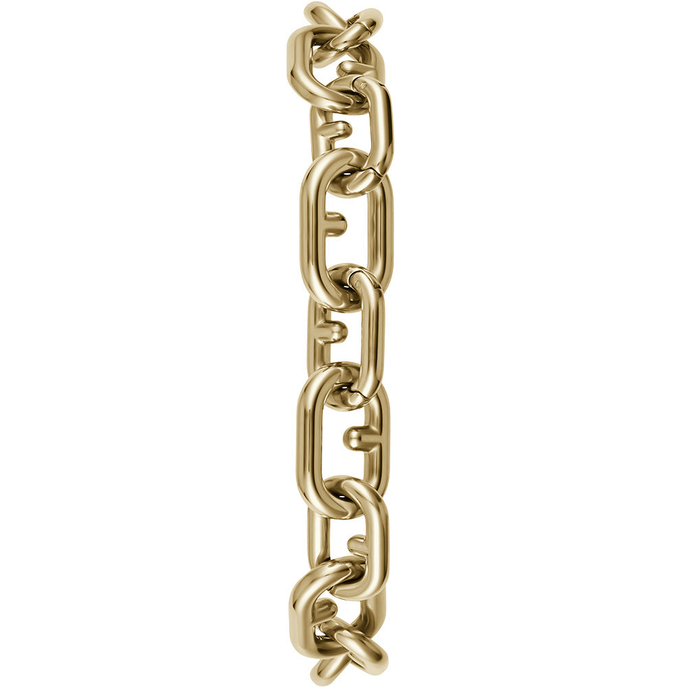 Furla WW00027003L2 Chain Bracelet Gold Tone Womens Watch