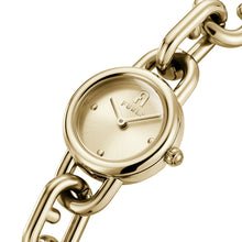 Load image into Gallery viewer, Furla WW00027003L2 Chain Bracelet Gold Tone Womens Watch