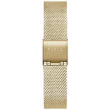 Load image into Gallery viewer, Furla WW00022001L2 Small Logo Gold Tone Mesh Womens Watch