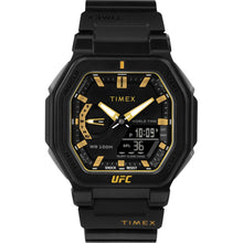 Load image into Gallery viewer, TimexUFC TW2V55300 Colossus Black Silicone Mens Watch